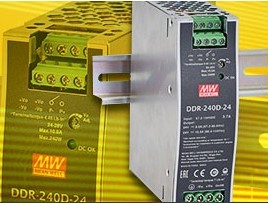 DDR系列15~480W导轨式DC/DC转换器
