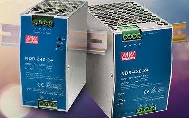 240W/480W具PFC薄型轨道式电源